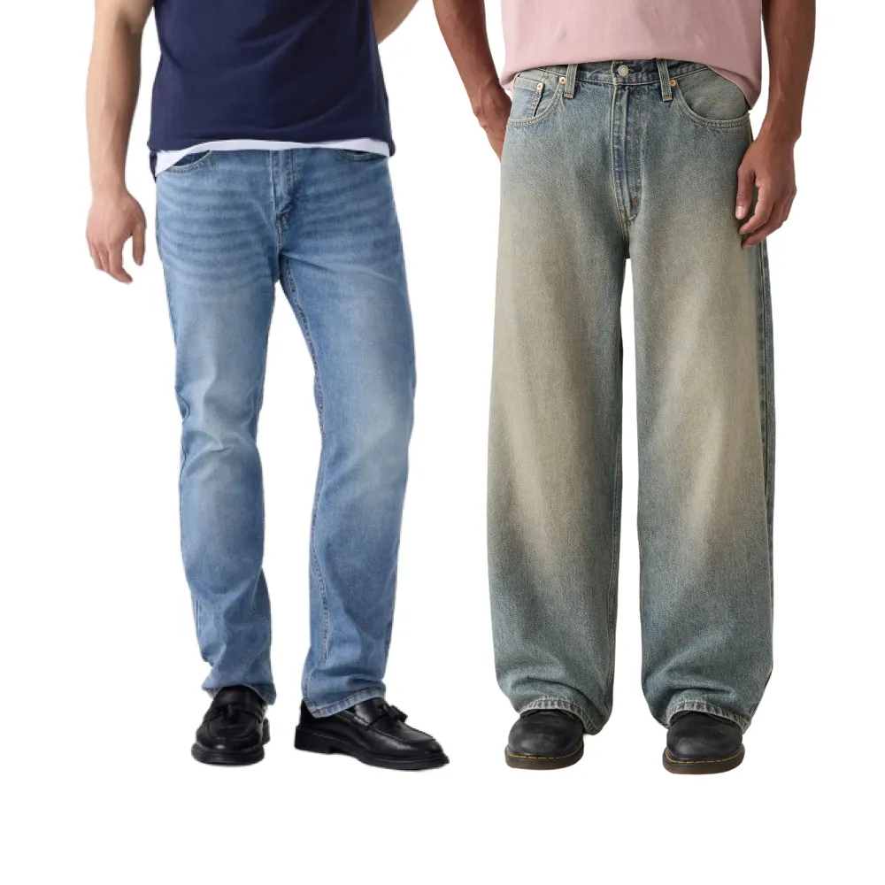 【LEVIS】男生牛仔褲 直筒褲 寬褲 錐形褲 男生褲子 多款任選 熱賣單品