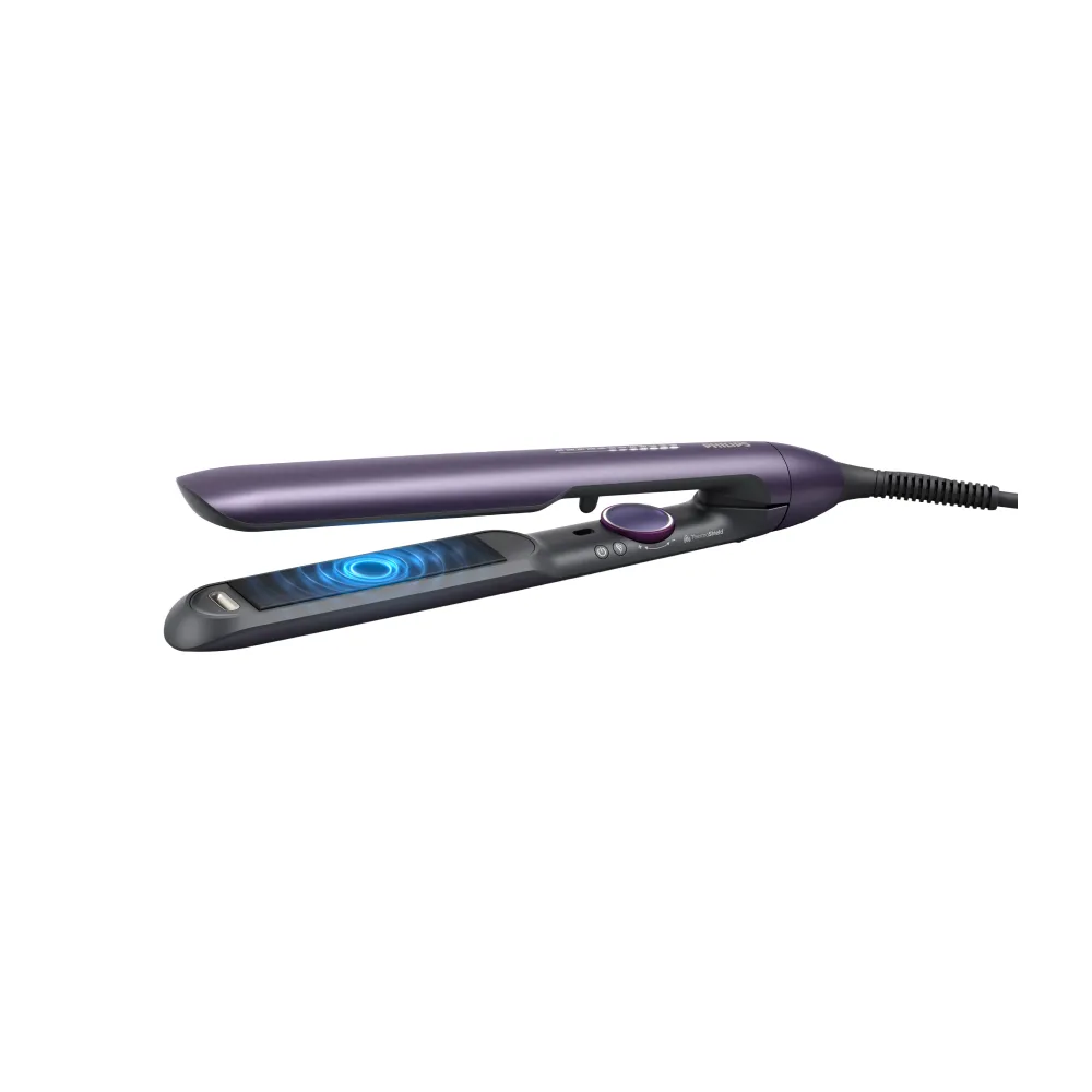 【Philips 飛利浦】BHS752 溫控直捲兩用造型器 (離子夾/國際電壓/負離子/官方直營)