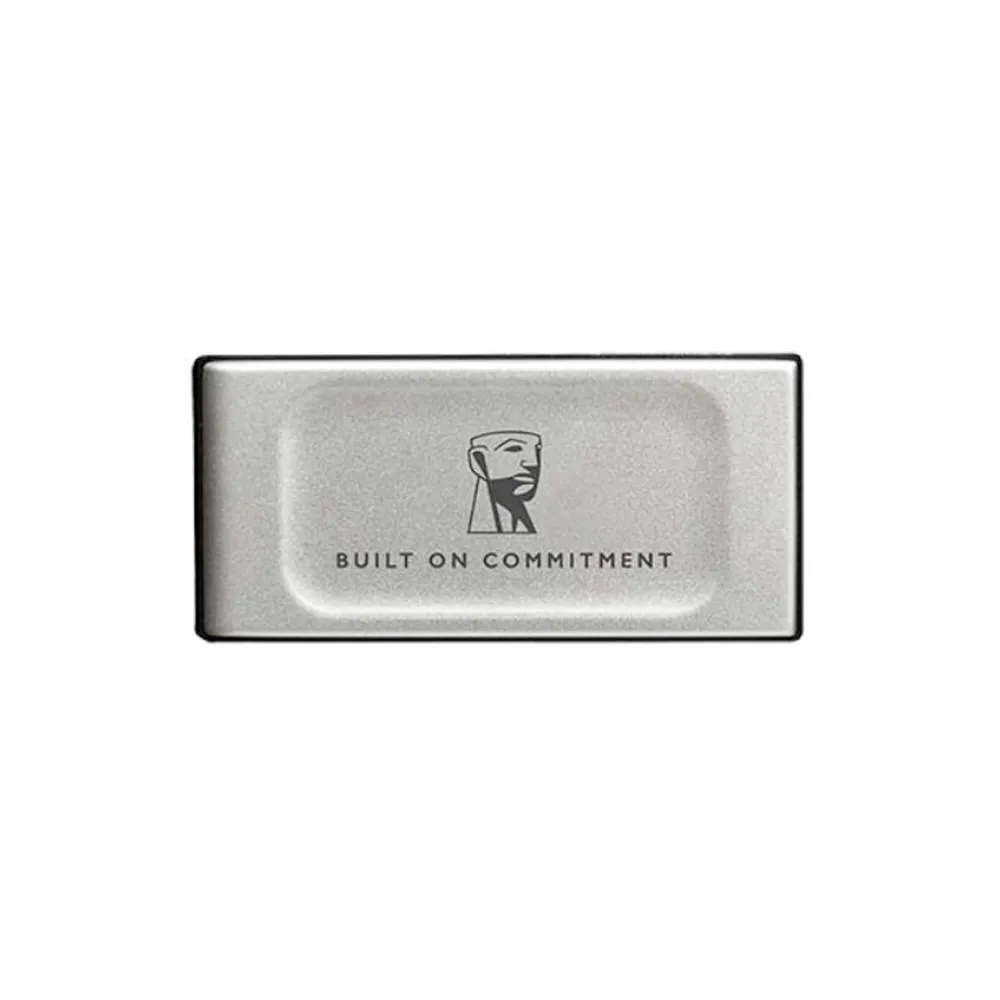 【Kingston 金士頓】XS2000 2TB USB 3.2 Gen 2x2 外接式 SSD 固態硬碟 - 銀色(SXS2000/2000GA)