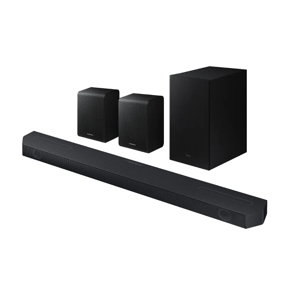 【SAMSUNG 三星】5.1.2聲道 重低音無線藍牙聲霸 Soundbar+無線後環繞喇叭(HW-Q600C+SWA-9200S) mo專案下殺