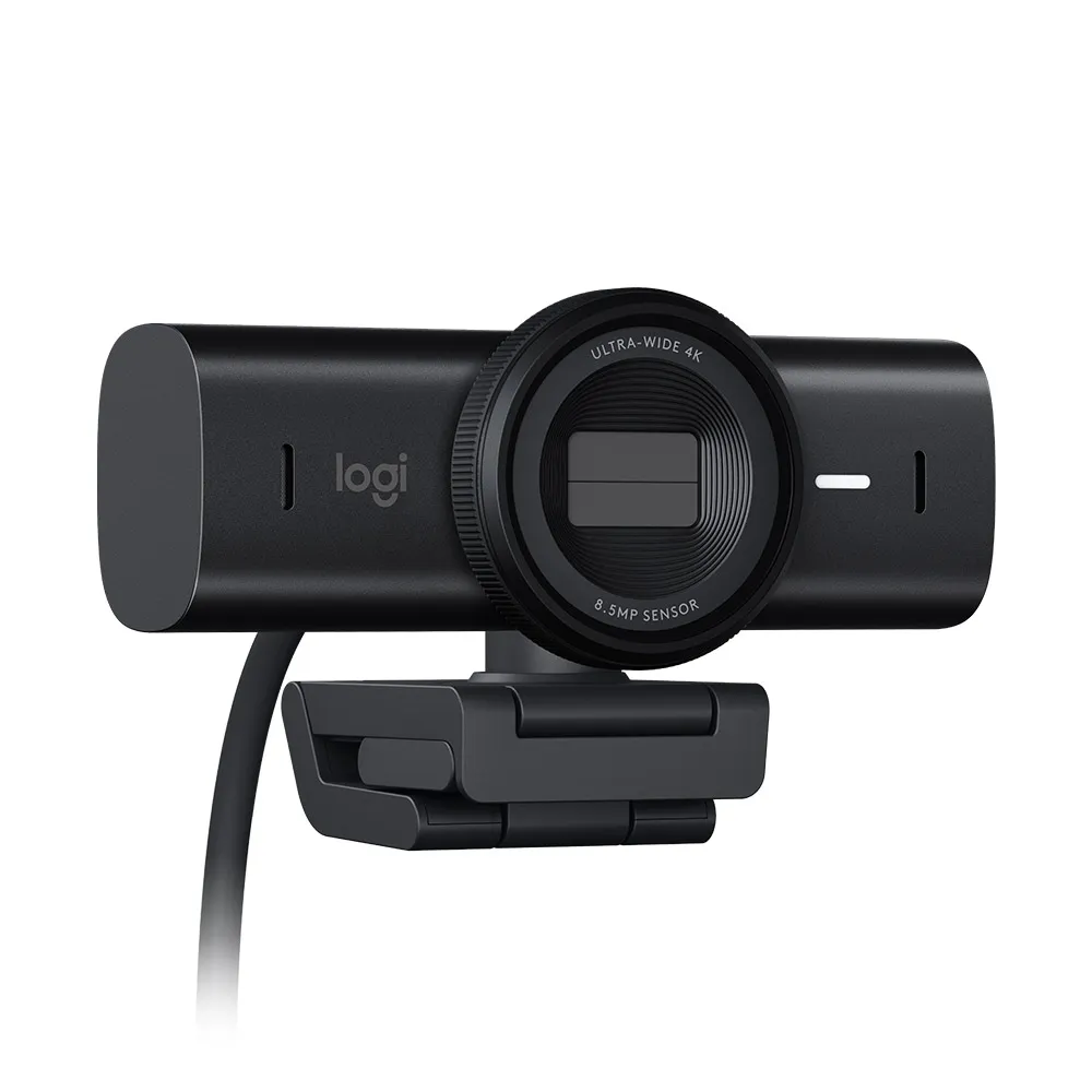 【Logitech 羅技】MX Brio Ultra HD 網路攝影機視訊鏡頭 視訊攝影機(石墨灰)