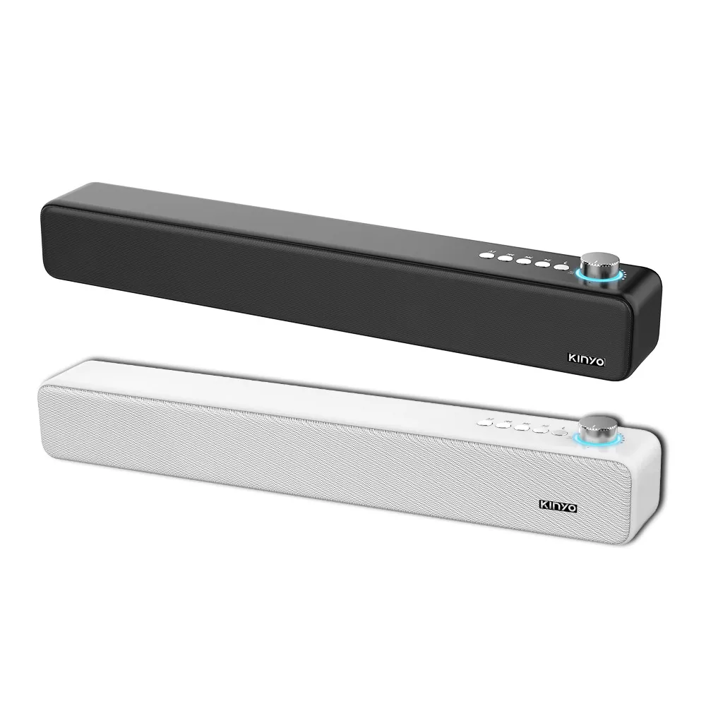 【KINYO】5.0藍牙讀卡喇叭//藍牙音箱/雙喇叭、雙震膜(聲霸soundbar BTS-735)