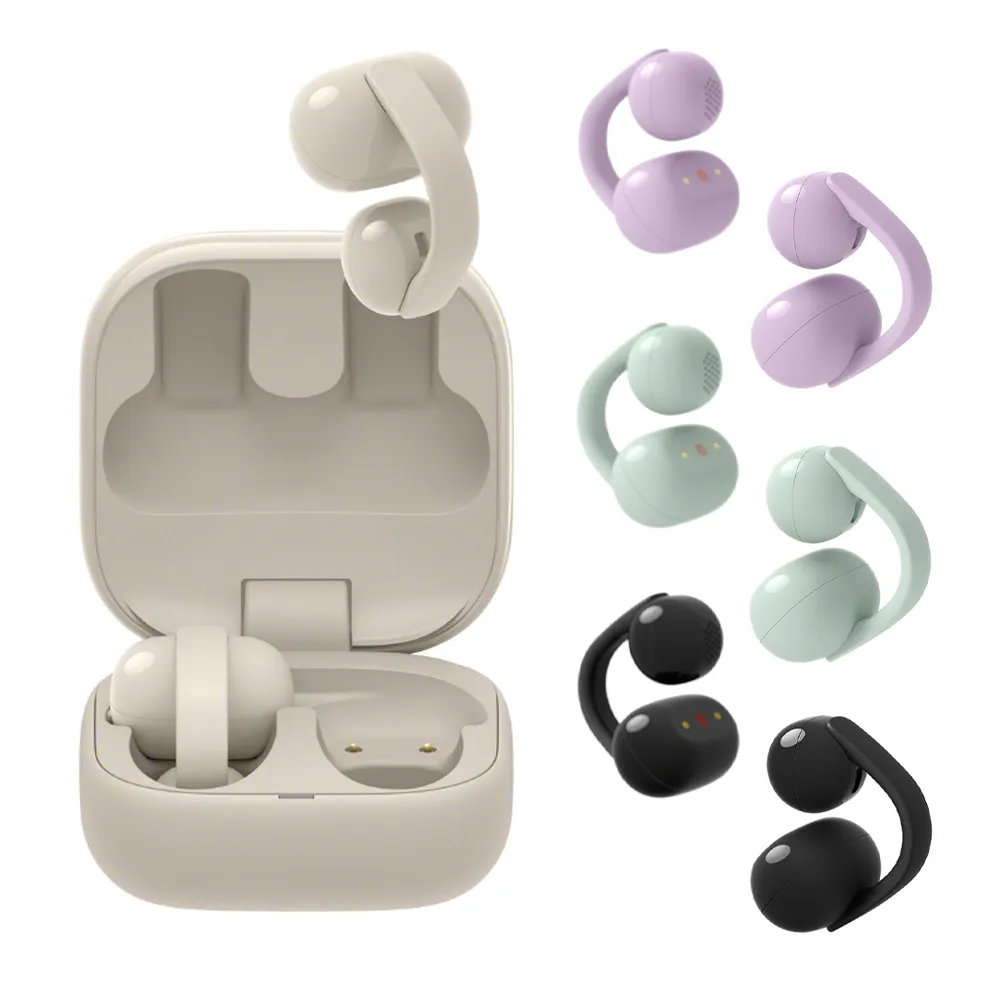 【SONY 索尼】LinkBuds Clip 耳夾式真無線耳機 WF-LC900 (公司貨 保固12+6個月)