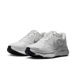 【NIKE 耐吉】慢跑鞋 女鞋 運動鞋 緩震 WMNS STRUCTURE PLUS ESS 灰白 IO9913-101