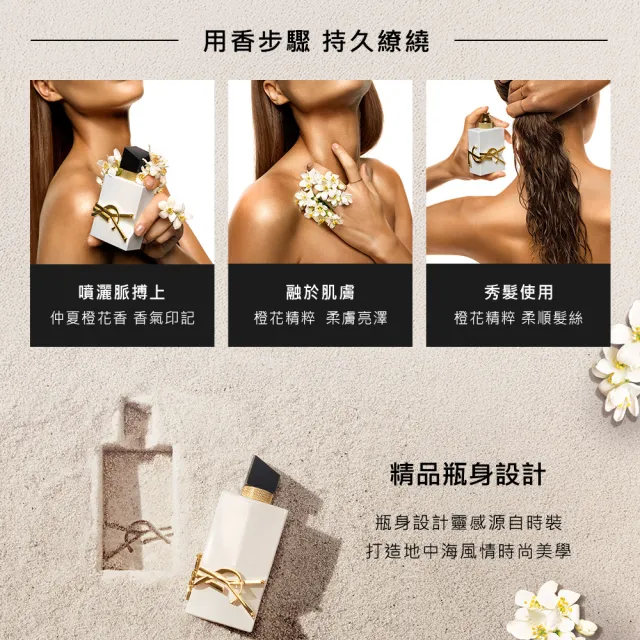 【YSL】官方直營 自由不羈裸膚之水 90ML(香水/女香)