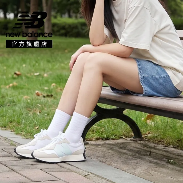 【NEW BALANCE】NB 327復古鞋/運動鞋_W32712I-B_女性_淡藍色