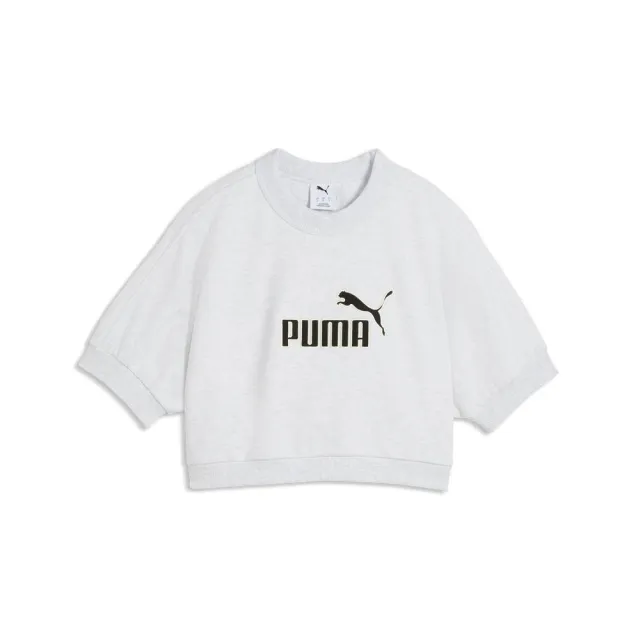 【PUMA】短袖上衣 女  ESS No.1 Logo 白 63664505
