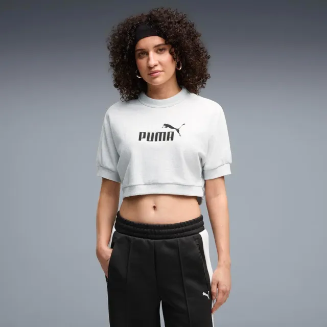 【PUMA】短袖上衣 女  ESS No.1 Logo 白 63664505