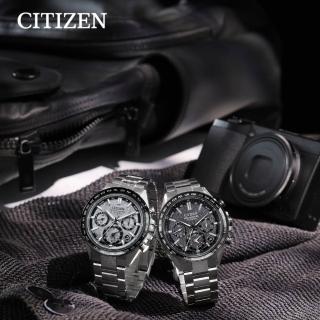 【CITIZEN 星辰】ATTESA廣告款 限量隱耀款 GPS衛星對時光動計時手錶/44.6mm(CC4076-65A)