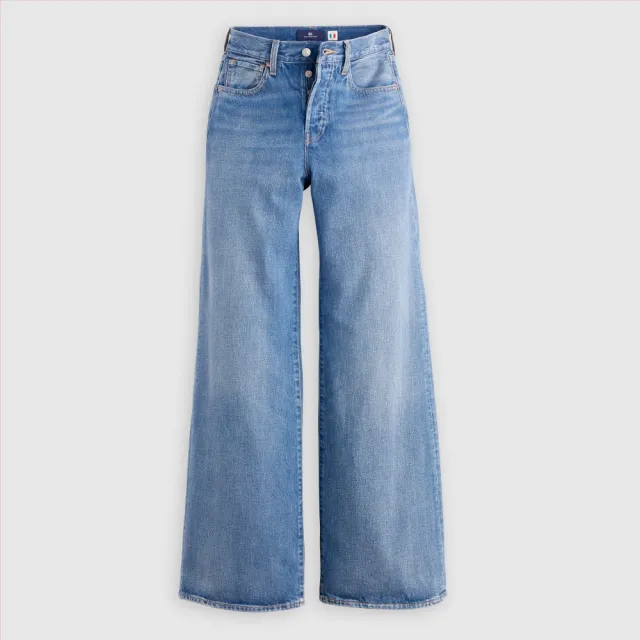 【LEVIS】BLUETAB™ 高腰喇叭牛仔褲 / 歐洲面料 女生牛仔褲 人氣新品 006U6-0000