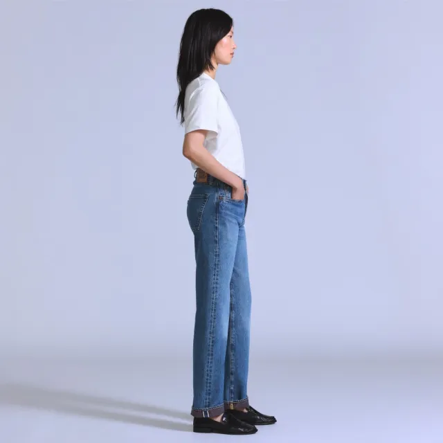 【LEVIS】BLUETAB™ 70’s 501® 高腰直丹寧筒牛仔褲 / 日本製 女生牛仔褲 人氣新品 004TF-0005