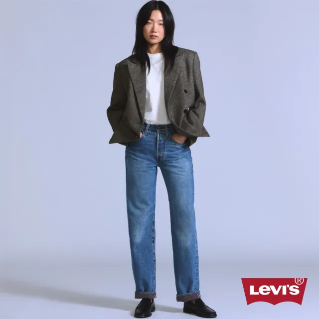 【LEVIS】BLUETAB™ 70’s 501® 高腰直丹寧筒牛仔褲 / 日本製 女生牛仔褲 人氣新品 004TF-0005