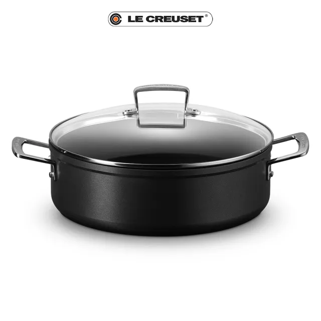 【Le Creuset】TNS 雙耳深煎鍋-附蓋28cm