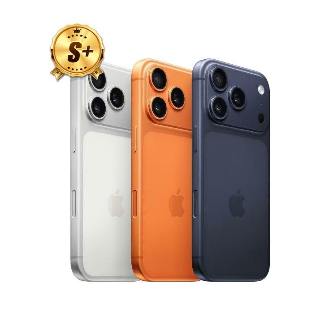 【Apple】S+級福利品 iPhone 17 Pro Max 256G 6.9吋(電池健康度100%)全新未拆封僅盒損 原廠保固一年