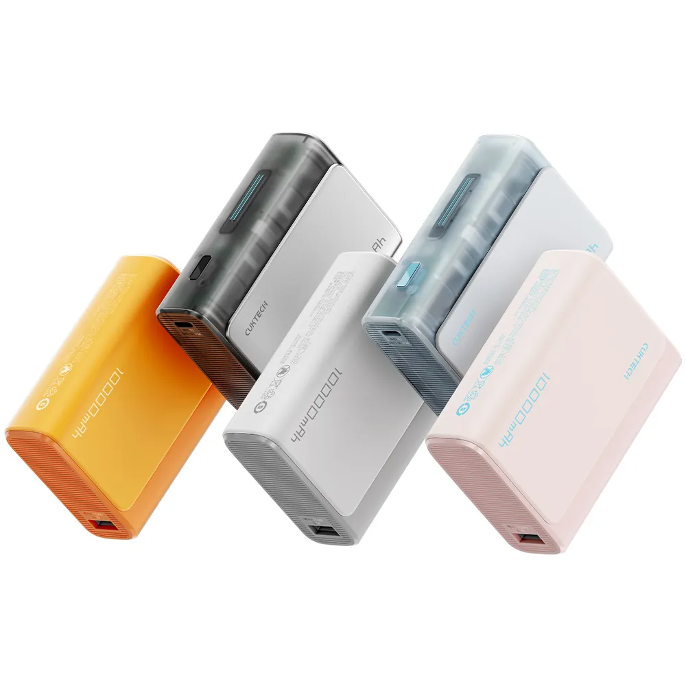【CUKTECH 酷態科】10000mAh 30W 36Wh PD QC 1A1C 雙向快充 行動電源 小電流(CP13 PB100S 大陸3C認證 CCC)