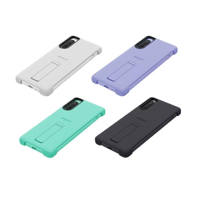 【SONY 索尼】原廠 Xperia 10 IV 時尚保護殼 - 附支架 (XQZ-CBCC)