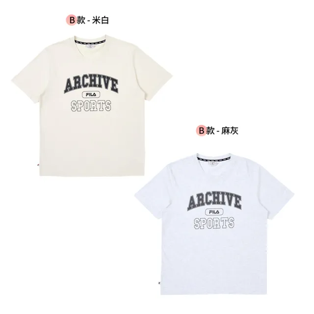 【FILA】中性運動服/運動短TEE/短袖上衣/吸排衫(任選)