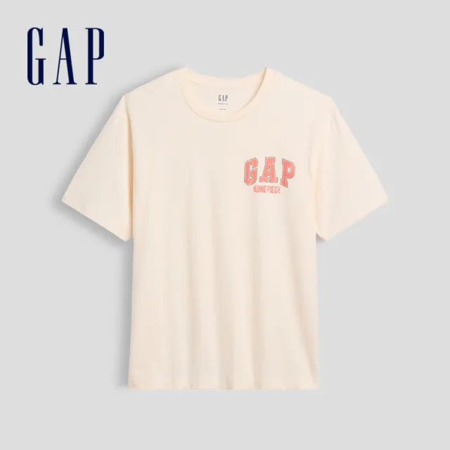 【GAP】Gap × ONE PIECE航海王圖案T恤-象牙白(1179961)