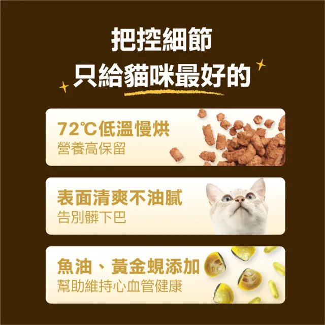 【怪獸部落】98%慢烘乾燥鮮肉主食糧1.8kg(貓咪主食/貓糧/貓飼料/乾糧)