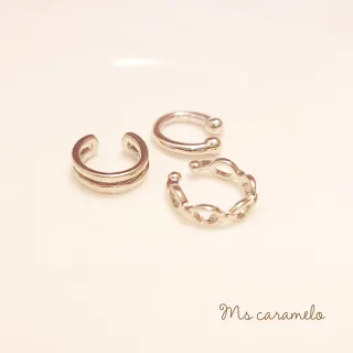 【Ms caramelo 焦糖小姐】耳骨夾(素面耳骨夾)
