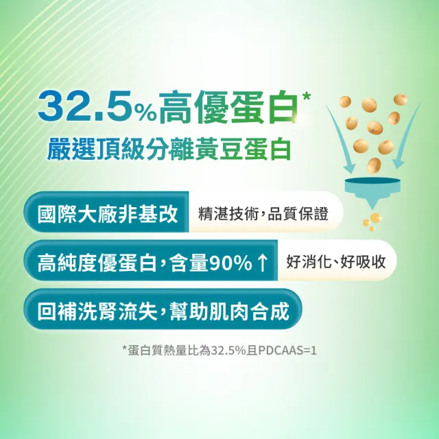 【益富】元氣強洗腎適用配方 方便包（30入+3入）*4盒(分離黃豆蛋白 洗腎患者適用)