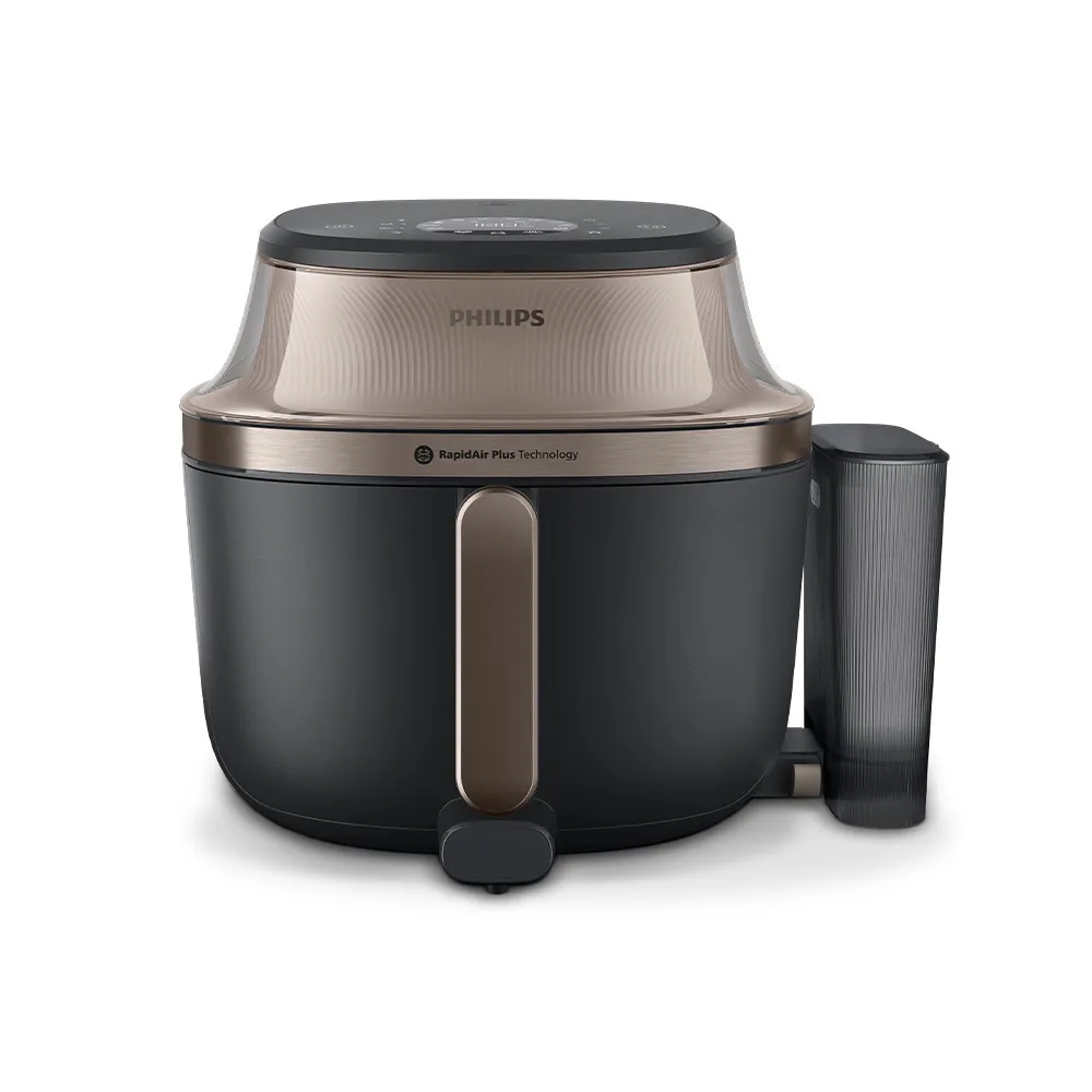 【Philips 飛利浦】星視界Plus透視蒸氣海星氣炸鍋7.2L_NA547/07
