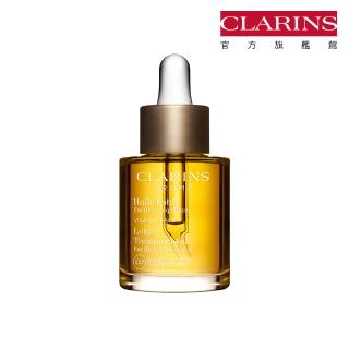 【CLARINS 克蘭詩】蓮花面部護理油30ml(蓮花油)