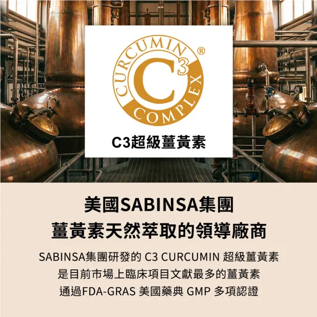 【江P生醫】超能量C3薑黃素 x 1入組 (名醫江坤俊研發 ) 世界專利95%超濃萃取 / 代謝
