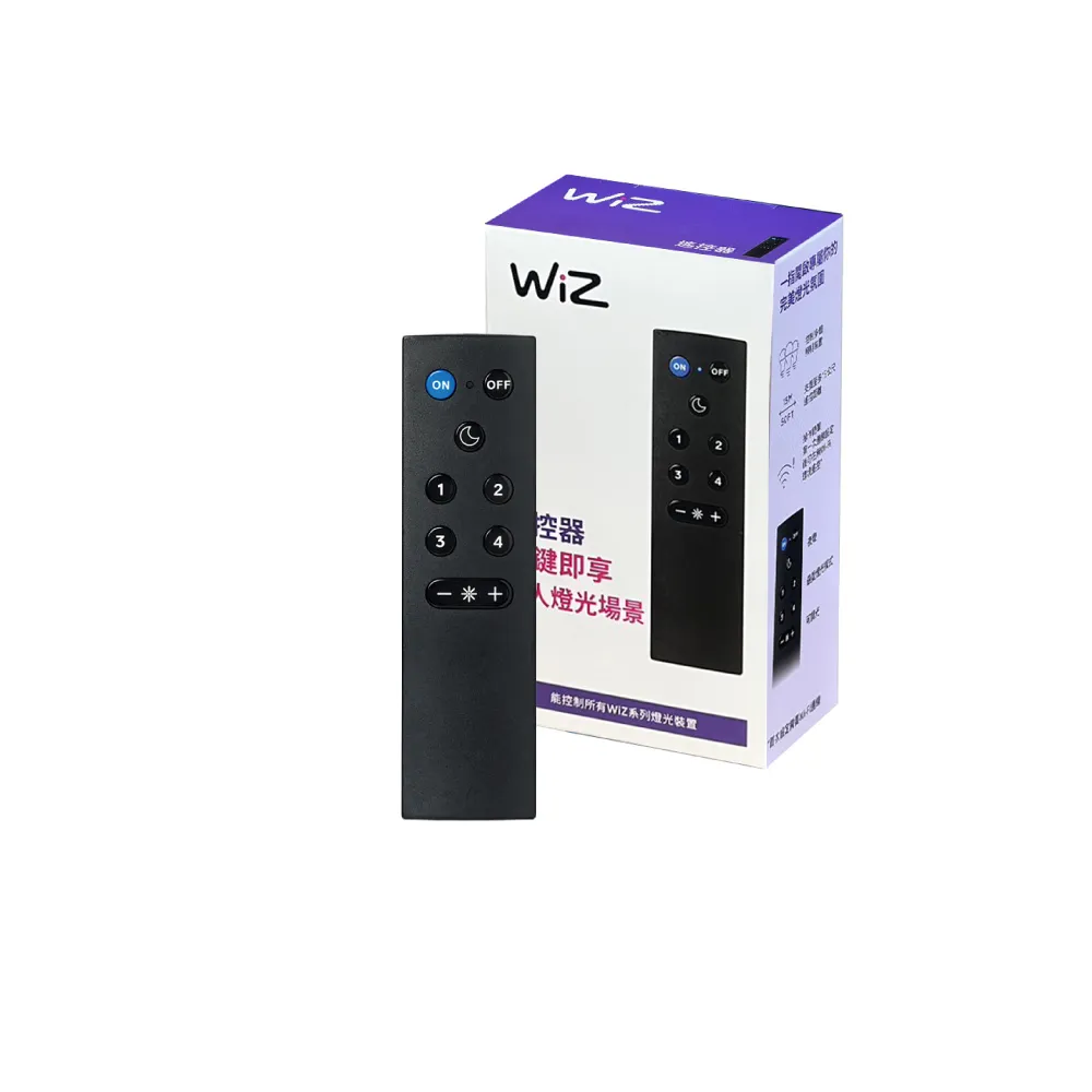 【Philips 飛利浦】Wi-Fi WiZ 智慧照明 遙控器(PW006)