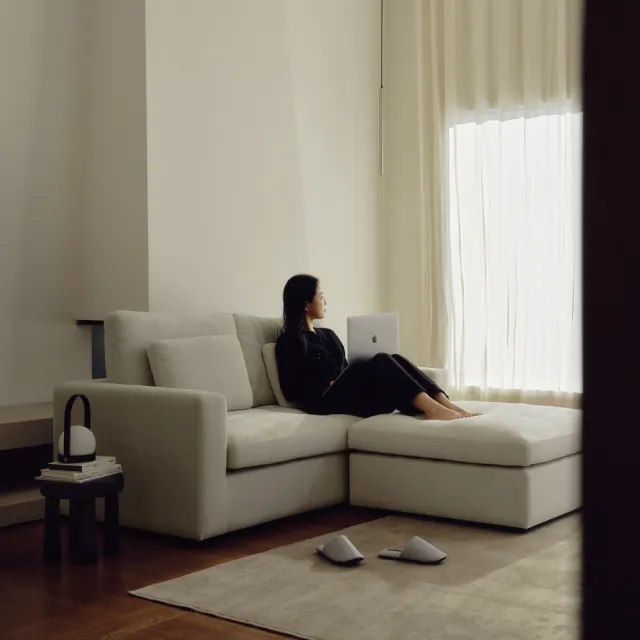 【iloom 怡倫家居】S03 沙發腳凳 90x90x41.3 腳凳 矮凳 沙發凳 小矮凳 穿鞋椅 凳子 椅子