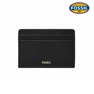 【FOSSIL】Logan 真皮簡約RFID防盜卡夾 (多色可選)