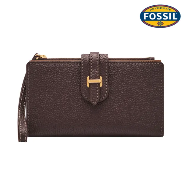 【FOSSIL】Emery 真皮多功能長夾 (兩色可選)