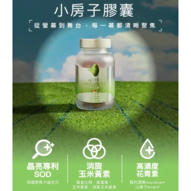【好好生醫】燕窩酸益生菌＋小房子葉黃素補充包（父親節限時優惠 膠原蛋白適用、養顏美容、晶亮抗藍光）