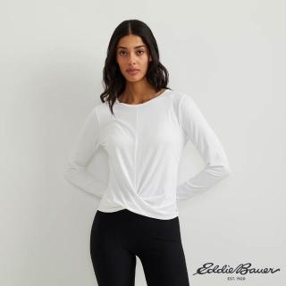 【Eddie Bauer】女性長袖涼感彈性機能上衣 任選 21650970