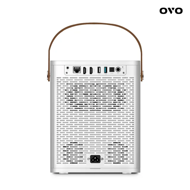 【OVO】4K無框電視 UHD智慧投影機(K9 極光白 2380高流明/可K歌/極速對焦)