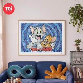 【TOi 圖益】Tom and Jerry 貓鼠編年史 1000片拼圖 專業藍卡紙 正版授權 卡通收藏