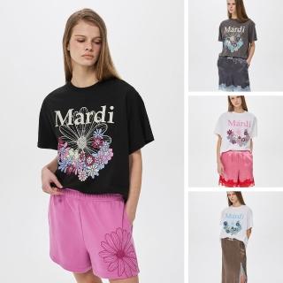 【MARDI MERCREDI】印花短TEE 經典小雛菊 繽紛花園 TSHIRT FLOWERMARDI JARDIN VVD