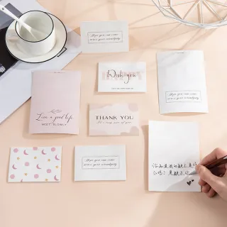 Paper Play 萬用卡片 感恩卡/萬用卡片-極簡個性設計印字祝福語卡片 賀卡 感謝卡(10款任選)