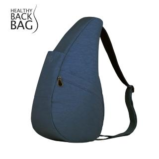 【HEALTHY BACK BAG】官方直營-基本款 TEXTURED NYLON MEDIUM 斜背包-裡海藍 男包 女包 側背包 斜背包