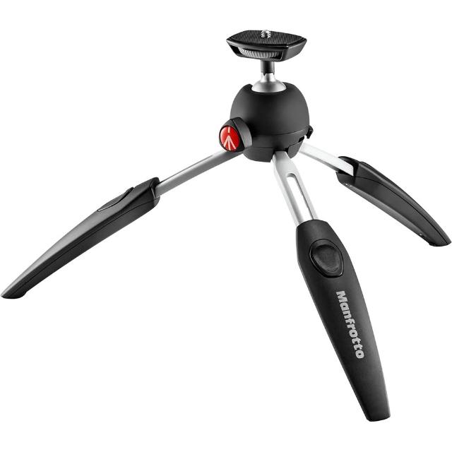 【Manfrotto 曼富圖】PIXI EVO Mini Tripod 進階輕巧迷你腳架 (公司貨) 載重2.5公斤 迷你腳架 桌上型腳架