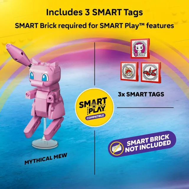 【LEGO 樂高】寶可夢 Smart play 智能磚塊系列 夢幻與無人機 伊布與乘龍 #72162#72161