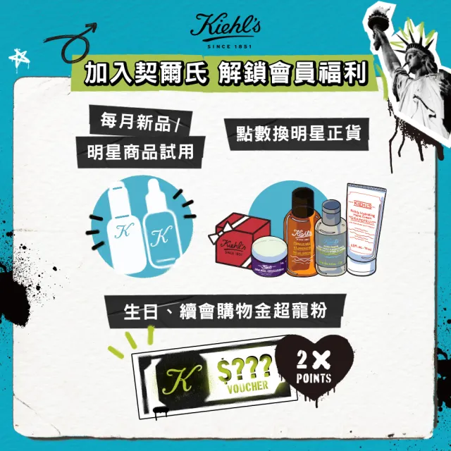 【Kiehl’s 契爾氏】官方直營 2%水楊酸三合一淨痘潔膚乳125ml(Kiehl’s/新品上市/抗痘/減少痘痘粉刺)