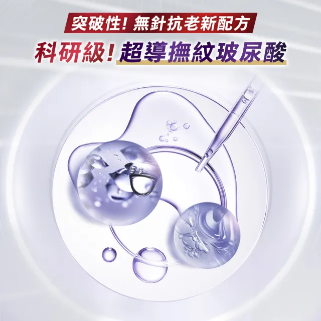 【L’OREAL Paris 巴黎萊雅】玻尿酸眼霜級撫紋精華霜-按摩頭版30ml_2入(冰熨斗MAX3.0)
