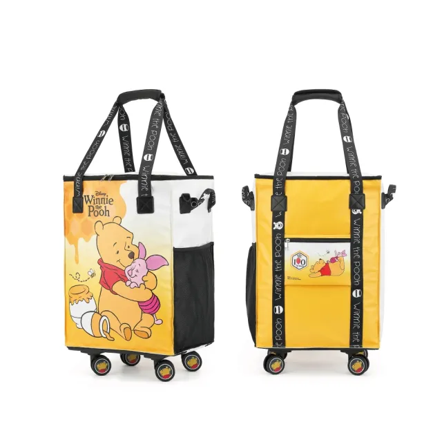 【Disney 迪士尼】Disney 小熊維尼好朋友 擁抱款系列 倉酷包2代-小款(可登機 防潑水