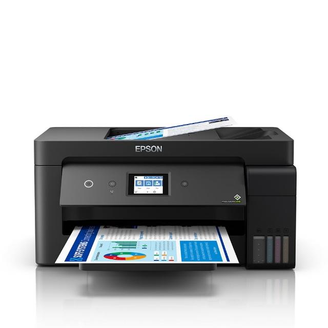 【EPSON】官方直營 L14150 A3+高速雙網WiFi智慧遙控連供複合機(滿版自動雙面列印/影印/掃描/傳真/黑墨防水)