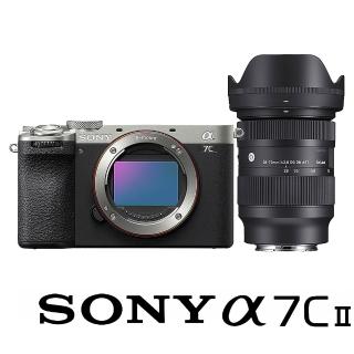 【SONY 索尼】ILCE-7CM2 A7CII 附 SIGMA 28-70mm F2.8 旅遊鏡 (公司貨) 全片幅無反微單眼相機 A7CM2 A7C2