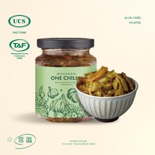 【ONE CHILLA】灣沏辣醋香蒜蒜蒜貢菜260g (濃蒜不辣新首選)