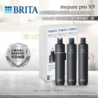【BRITA】mypure pro X9 專用替換濾心組