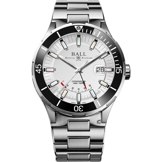 【BALL 波爾】Roadmaster 天文台認證動力儲存機械腕錶-40mm(DP3006A-S1CJ-WHR)
