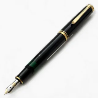 【Pelikan】百利金 M600 黑色鋼筆(送原廠4001大瓶裝墨水)